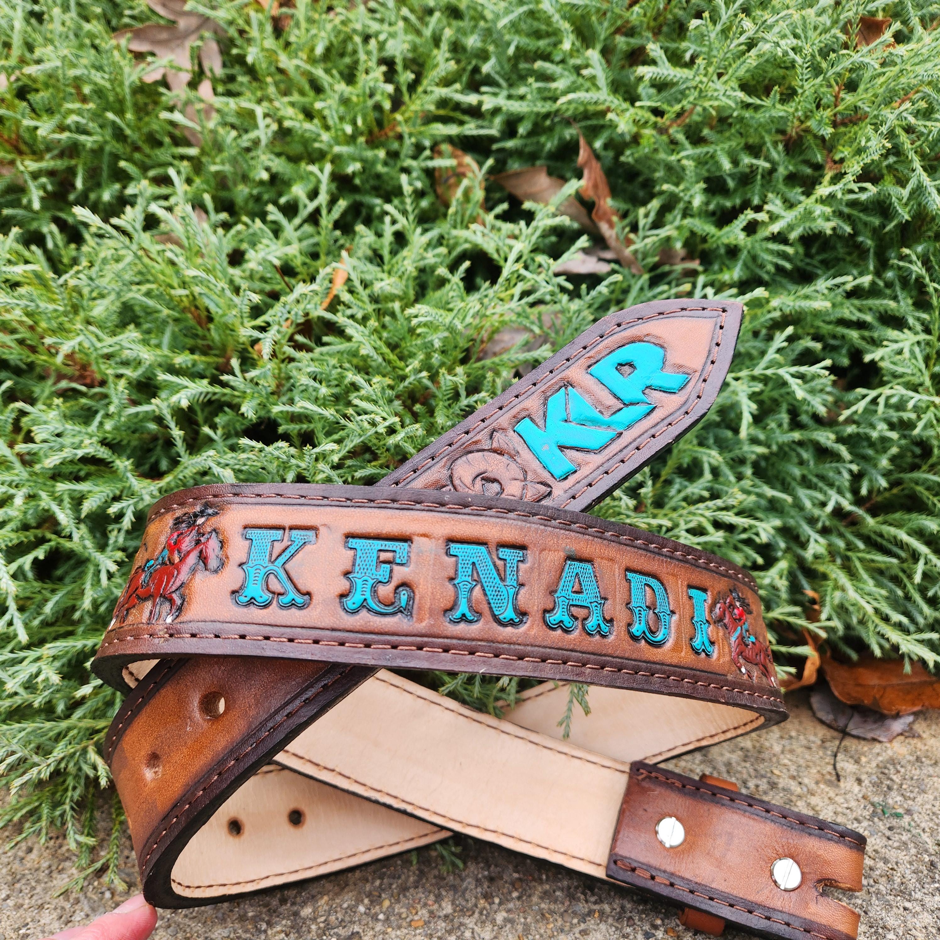 Custom leather belt - Thumbnail 5