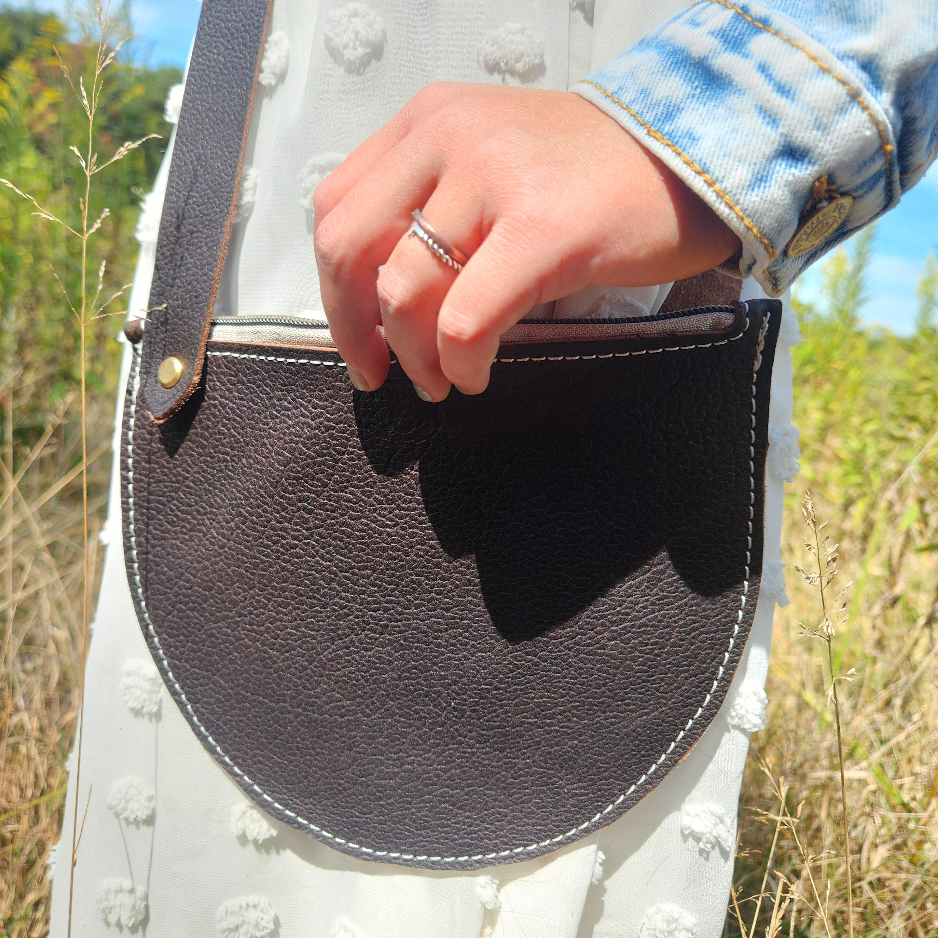 The Monroe Crossbody- perfect bag for the minimalist everyday carry or for going out!