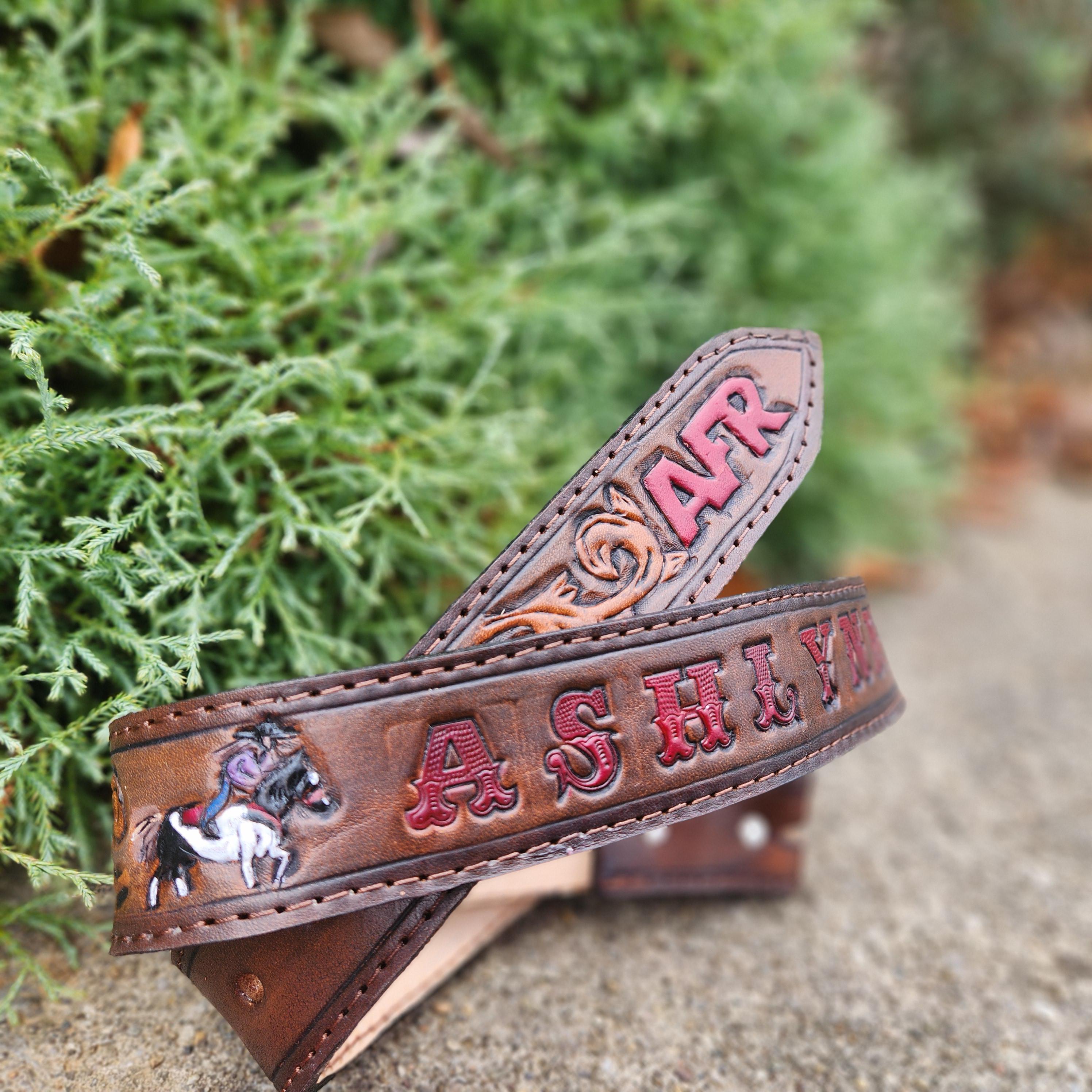 Custom leather belt - Thumbnail 6