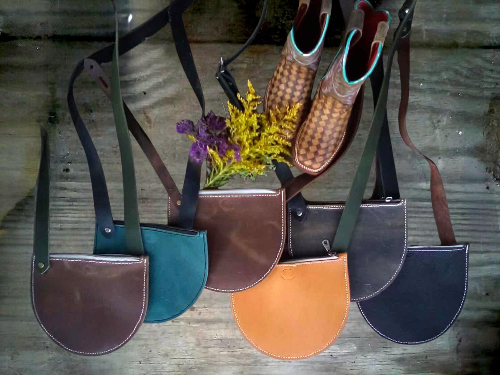 The Monroe Crossbody- perfect bag for the minimalist everyday carry or for going out! - Thumbnail 5