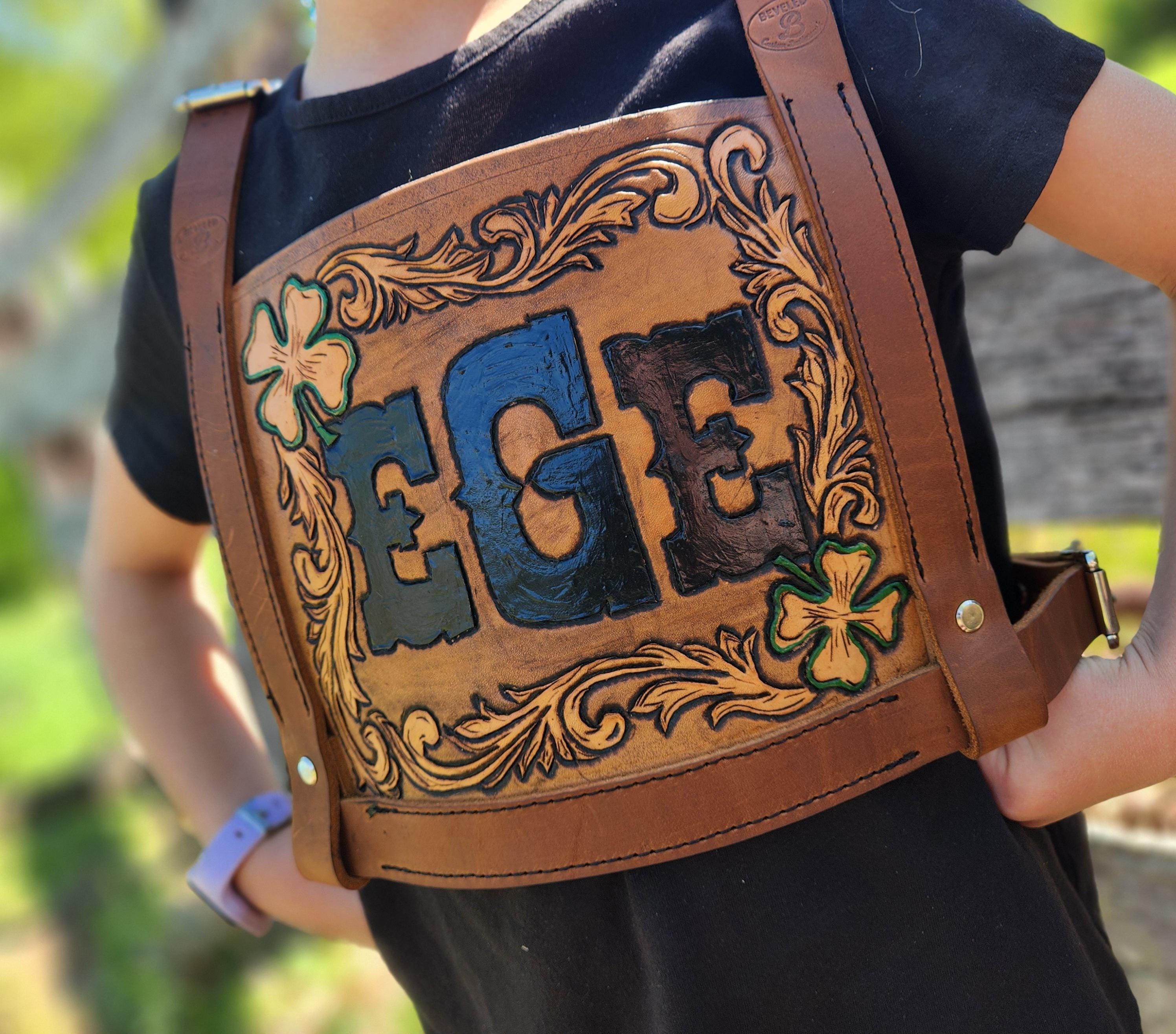 Leather show harness for 4H, FFA or livestock