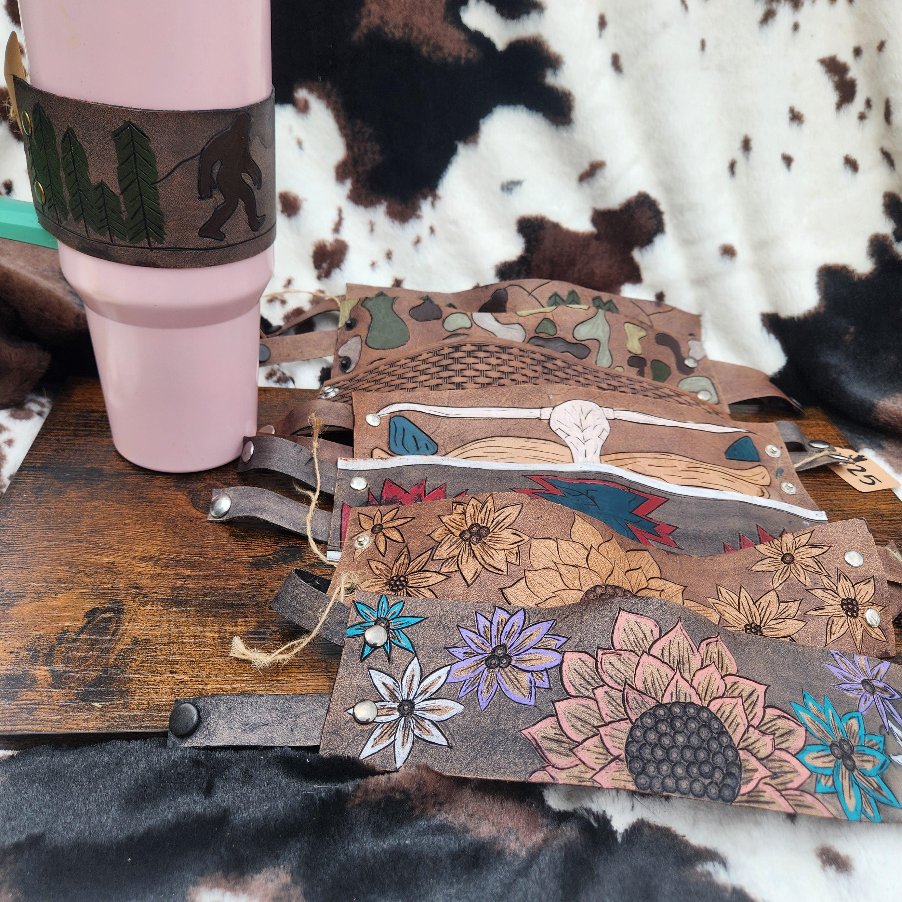 Stanley leather cup wraps/ leather cup wraps - Thumbnail 2