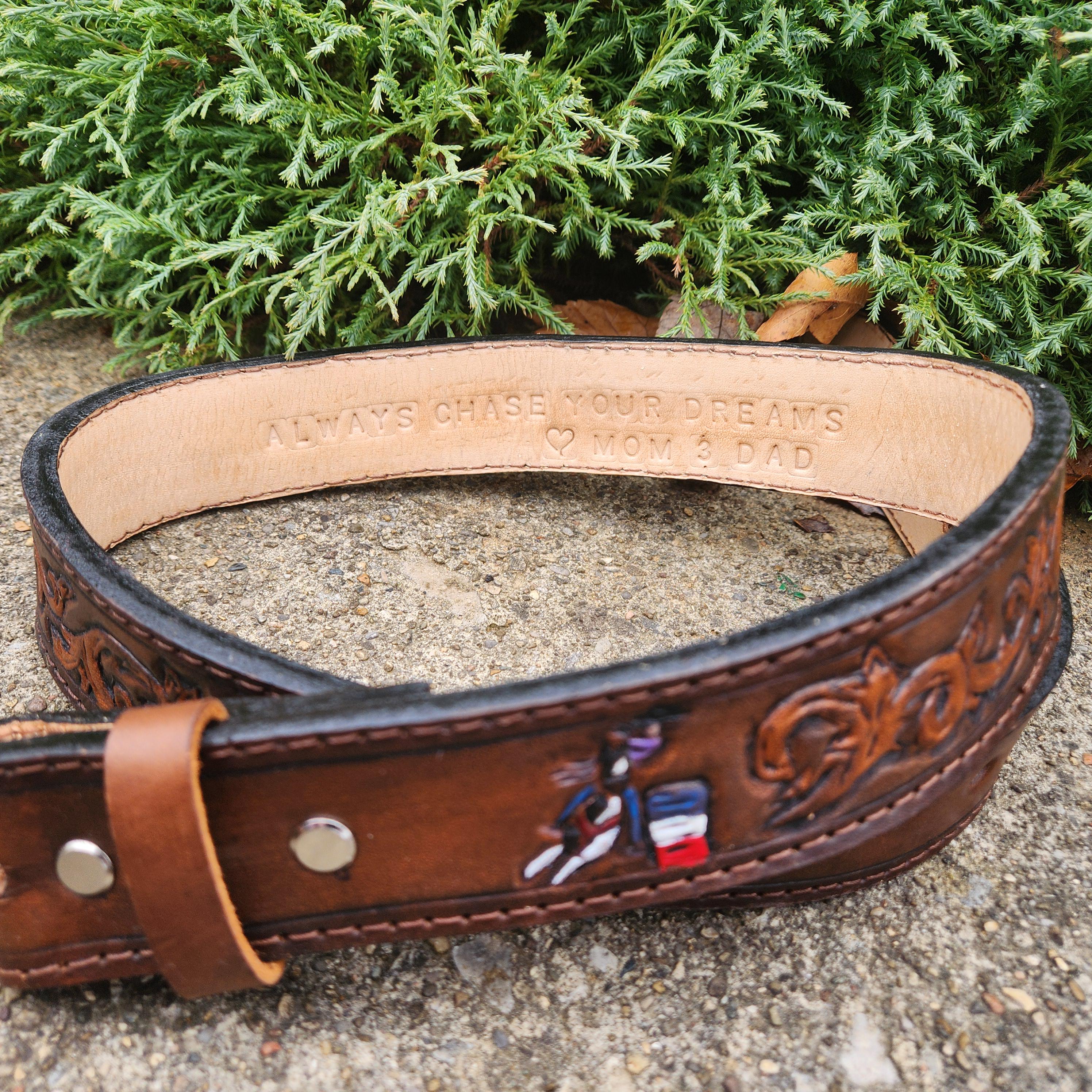 Custom leather belt - Thumbnail 7