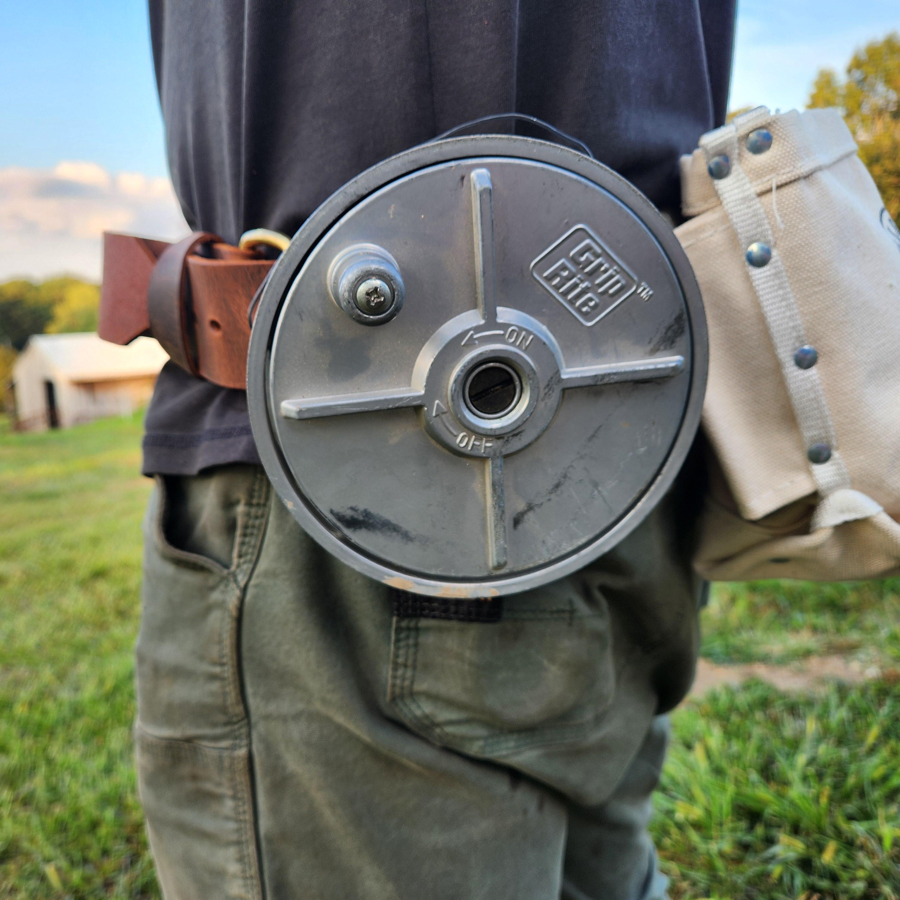 Rod Busters Belt, Truck Belt, Bunker Belt, Firefighter Turnout Belt- quick release made for the Ironworker, construction worker, firefighter - Thumbnail 3
