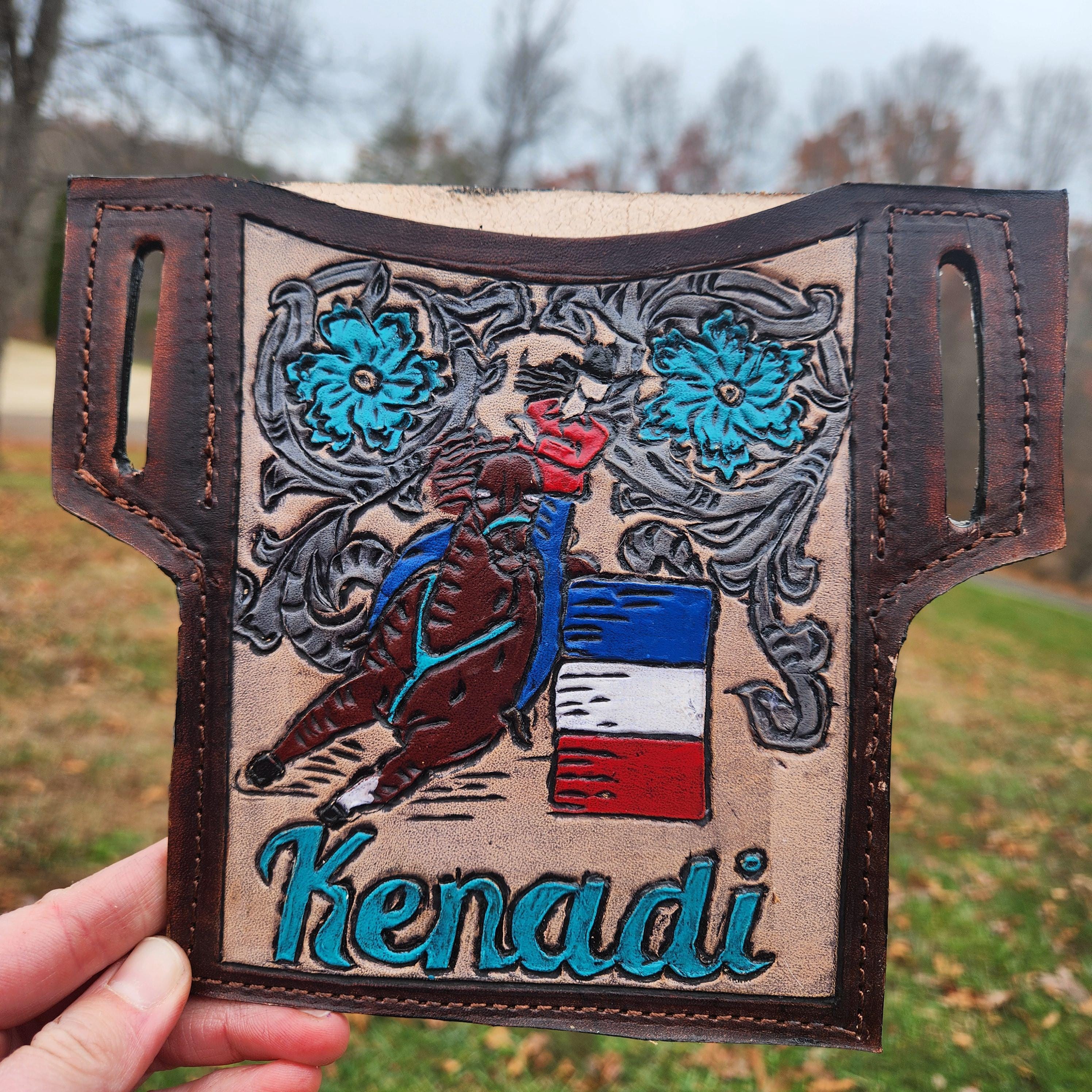 Custom made belt phone holster/ belt bag - Thumbnail 2