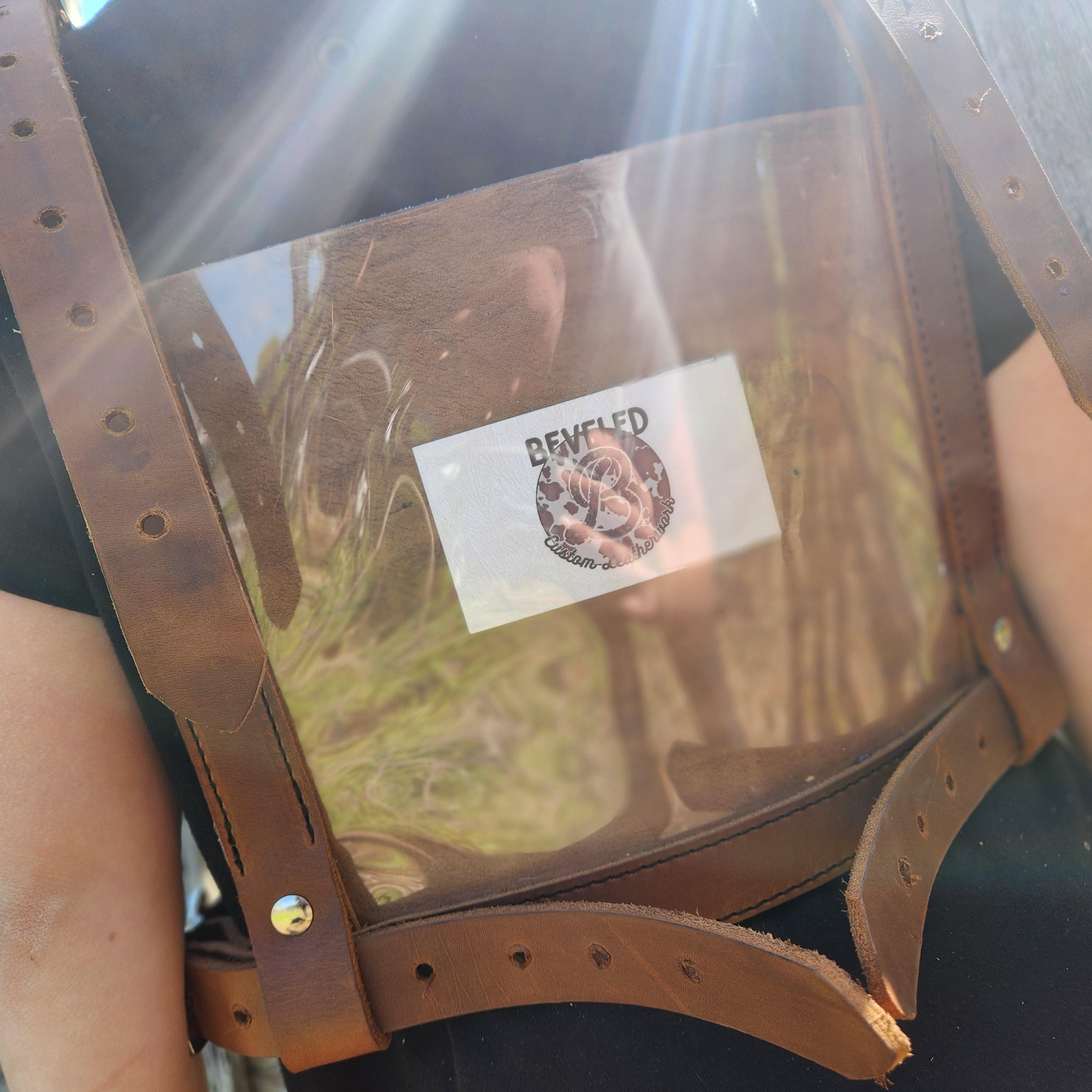 Leather show harness for 4H, FFA or livestock - Thumbnail 3