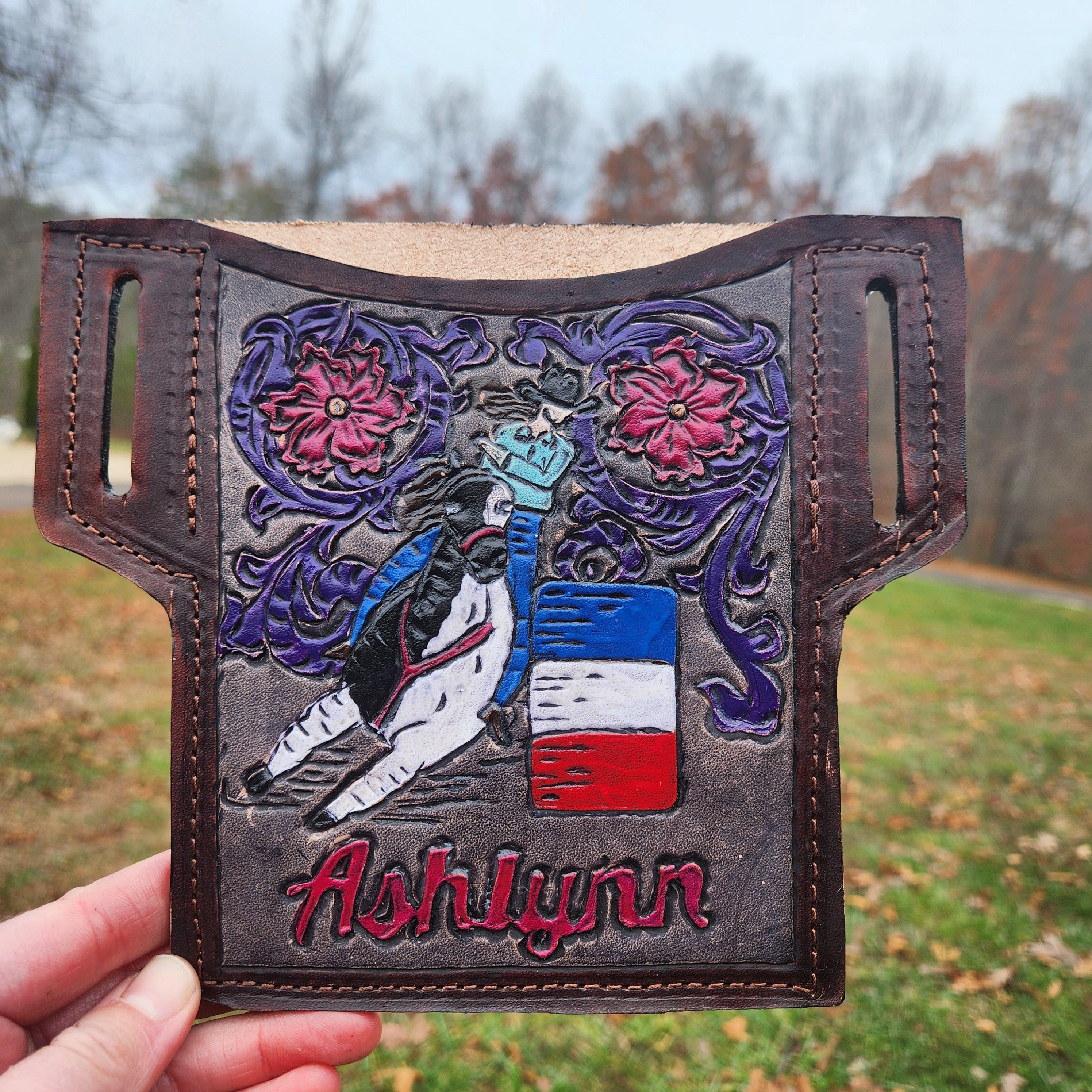 Custom made belt phone holster/ belt bag - Thumbnail 7