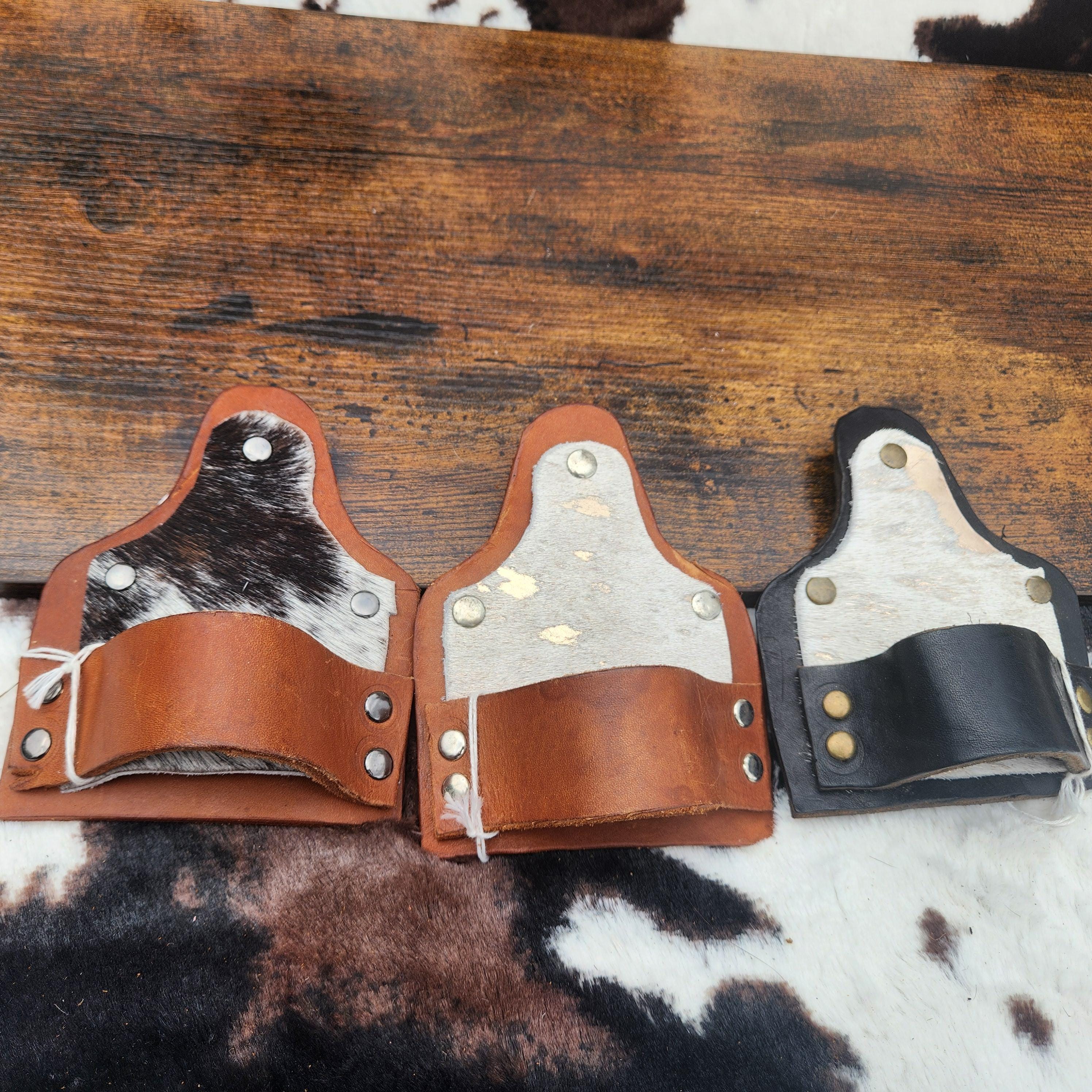 cow/ animal brush, on the belt, holster