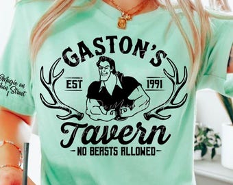 Gaston SVG | | Beauty and the beast SVG | Magical Kingdom downloadable files