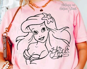 Ariel SVG | Little Mermaid, Under the Sea (Downloadable Files)