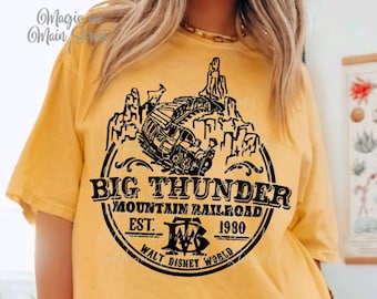 ビッグサンダーマウンテン鉄道エンブレムロゴ ディズニーランド