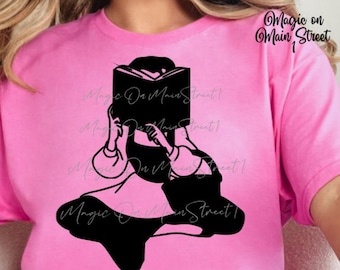 Belle Reading | Beauty & the Beast Svg | Magical Kingdom