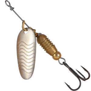 High quality handmade fishing spinner Larva#3