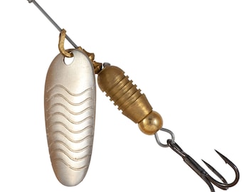 High quality handmade fishing spinner Larva#3