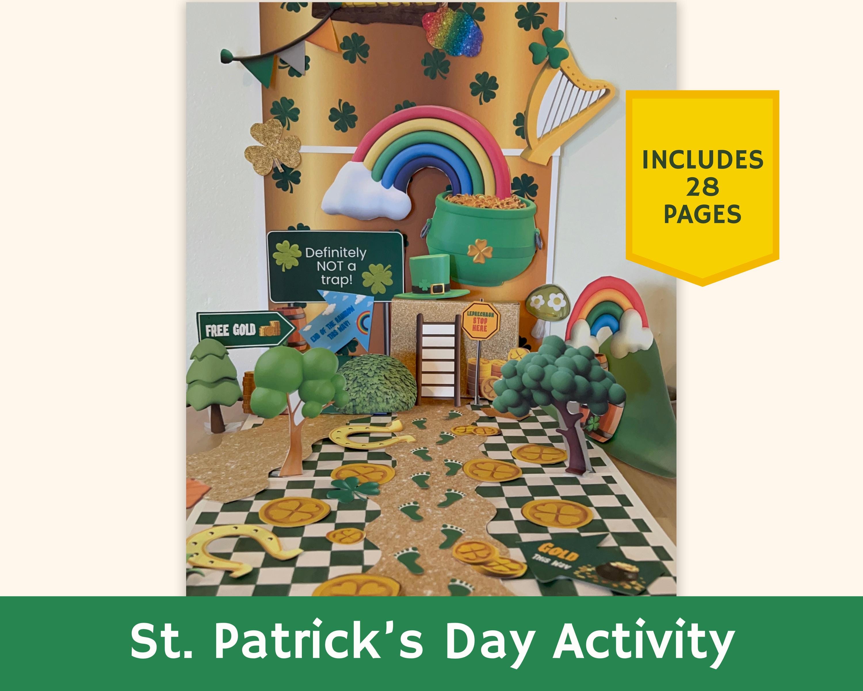 Leprechaun Trap Kit Printable, St. Patrick's Day Kids Craft and Play…
