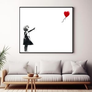 Urban Street Art Digital Download - Graffiti-Inspired Banksy Style Print - Edgy Pop Art for Modern Home Decor