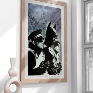 Urban Street Art Digital Download - Graffiti-Inspired Banksy Style Print - Edgy Pop Art for Modern Home Decor