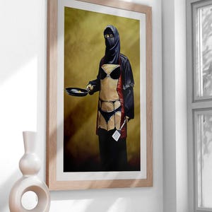 Urban Street Art Digital Download - Graffiti-Inspired Banksy Style Print - Edgy Pop Art for Modern Home Decor