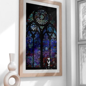 Urban Street Art Digital Download - Graffiti-Inspired Banksy Style Print - Edgy Pop Art for Modern Home Decor