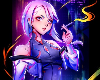Lucy | Cyberpunk: Edgerunners Print (8.5x11)