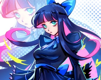 Stocking | Panty & Stocking Mini Print (5x7&quot;)