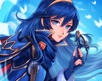 Lucina | Fire Emblem Mini Print (5x7&quot;)