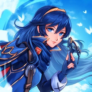 Lucina | Fire Emblem Mini Print (5x7&quot;)