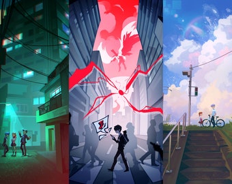 Persona Posters Bundle (11x17 and 8.5x11)