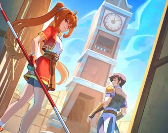 Trails in the Sky Print (11x17 and 8.5x11 inch)