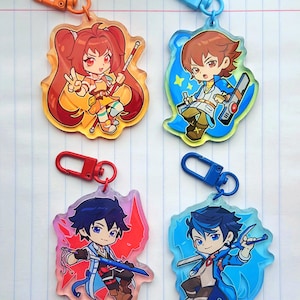 Trails Protagonists Acrylic Charms (2.5&quot;)