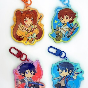 Pingentes de acrílico Trails Protagonists (2,5")