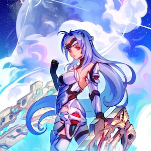 KOS-MOS Xenoblade Print