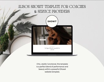 Showit Website Template: Modern Design for Coaches & Service Businesses
