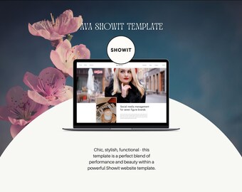 Showit Website Template: Marketing, Coach, Virtual Assistant