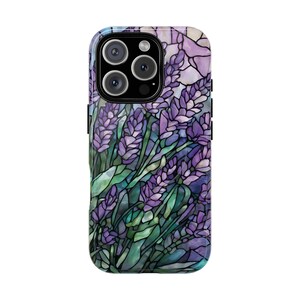 Lavender Tough Phone Case: Magsafe Compatible iPhone 14 15 16 17, Flower Phone Case image 10