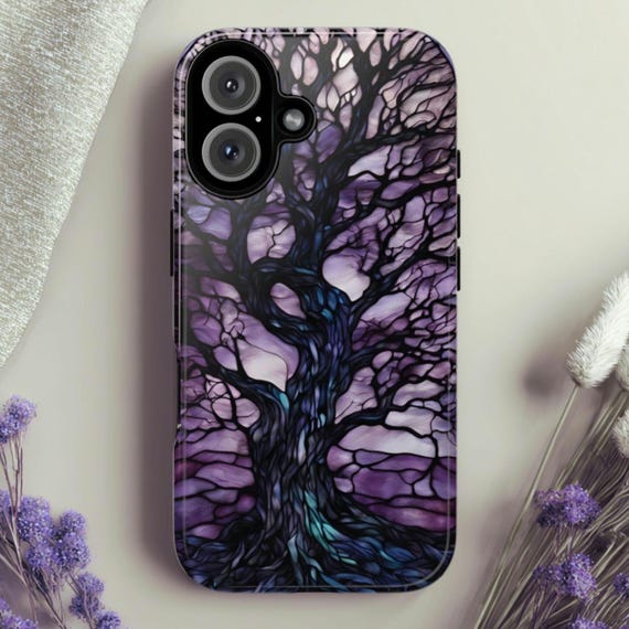 Spooky Tree Tough Phone Case, Fits iPhone, Galaxy, Pixel