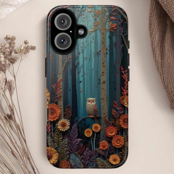 Woodland Tough Phone Case: Fits iPhone, Galaxy, Pixel