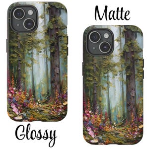 Forest Tough Phone Case: Fits iPhone, Galaxy, Pixel image 4