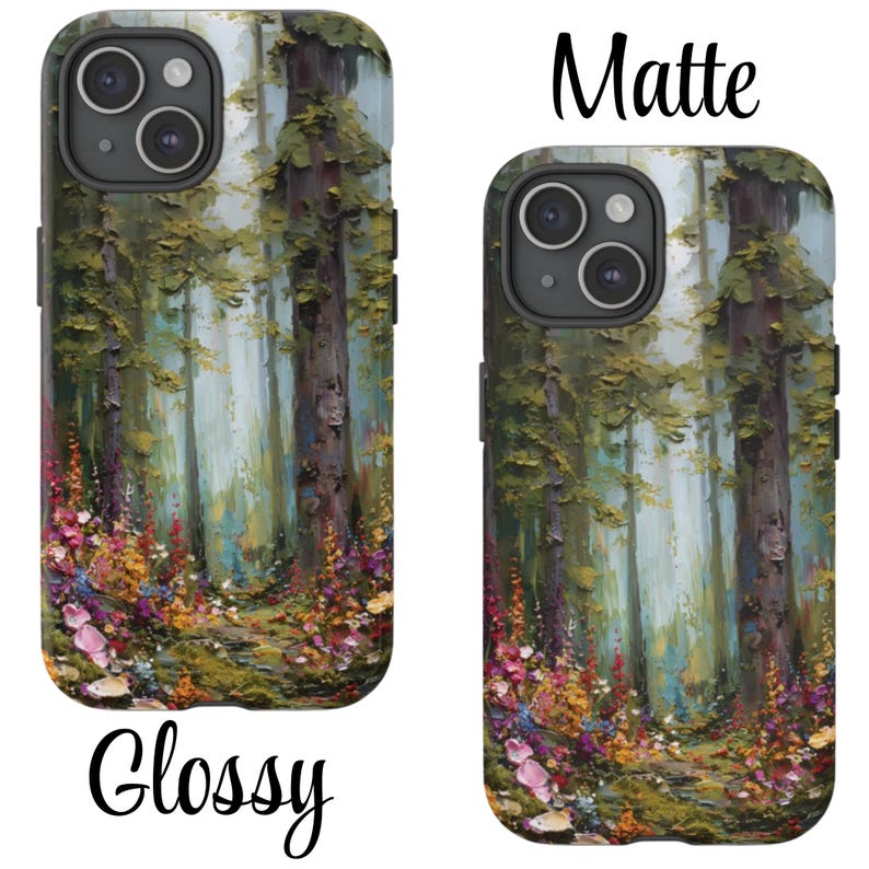 Forest Tough Phone Case: Fits iPhone, Galaxy, Pixel image 4