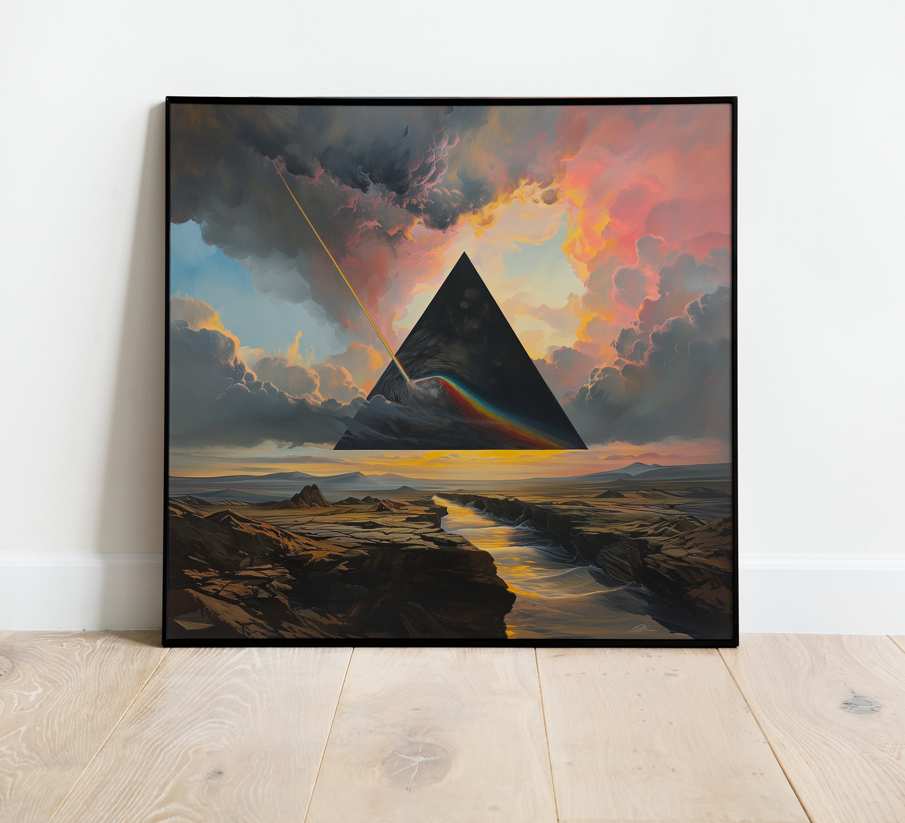 Pink Floyd Pyramid - Etsy