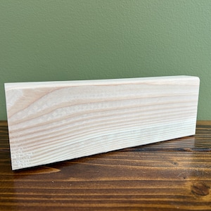 Pine 2x4 Cut to Length, Actual 1.5" x 3.5" - Custom Cut Lumber Piece