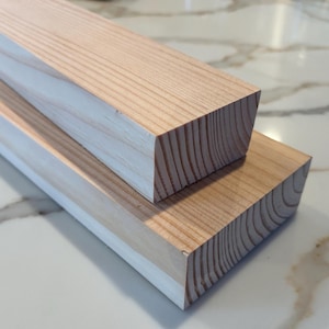 Small 1.5&quot; Wooden Lumber Board - Custom Cut Length/Width