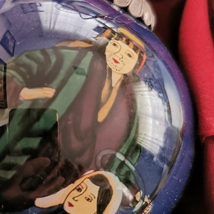 Hand painted Christmas ornaments
