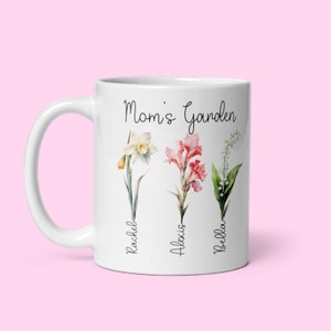 Jardin des mamans Mug cadeau fête des mères Cadeau pour maman image 4