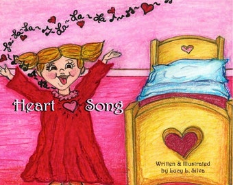 Children's Book "Heart Song": Teach kids to embrace the ATTITUDE of GRATITUDE | Told in musical rhymes & depicted with colorful oil pastels.