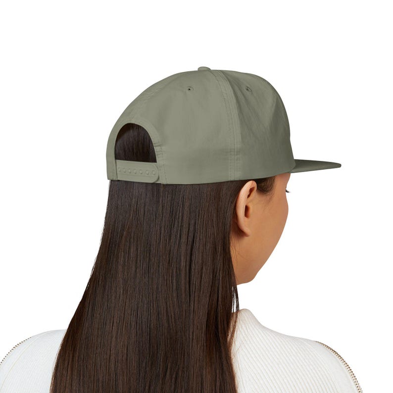 Gorro con estampado de animales - Gorro para amantes de la vida silvestre - Gorro naturalista - Gorra de nailon del Consejo de Criaturas, eucalipto imagen 5