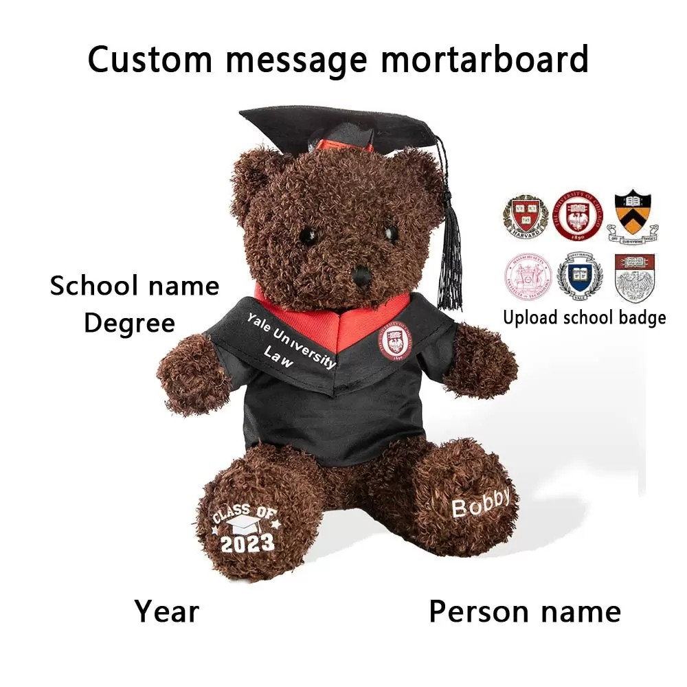 Personalized Graduation Bear With Name