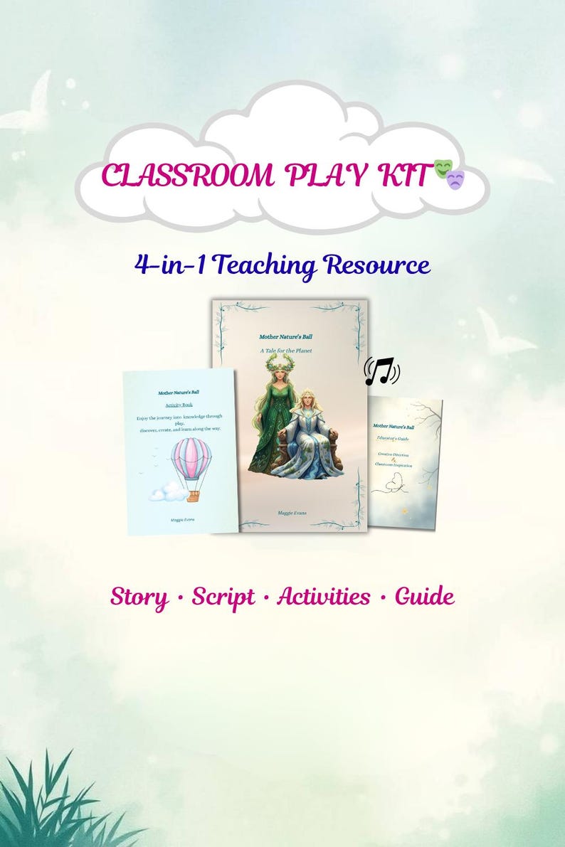 Classroom Play Script for Kids | Rhyming Story Activity | 4-in-1 ...