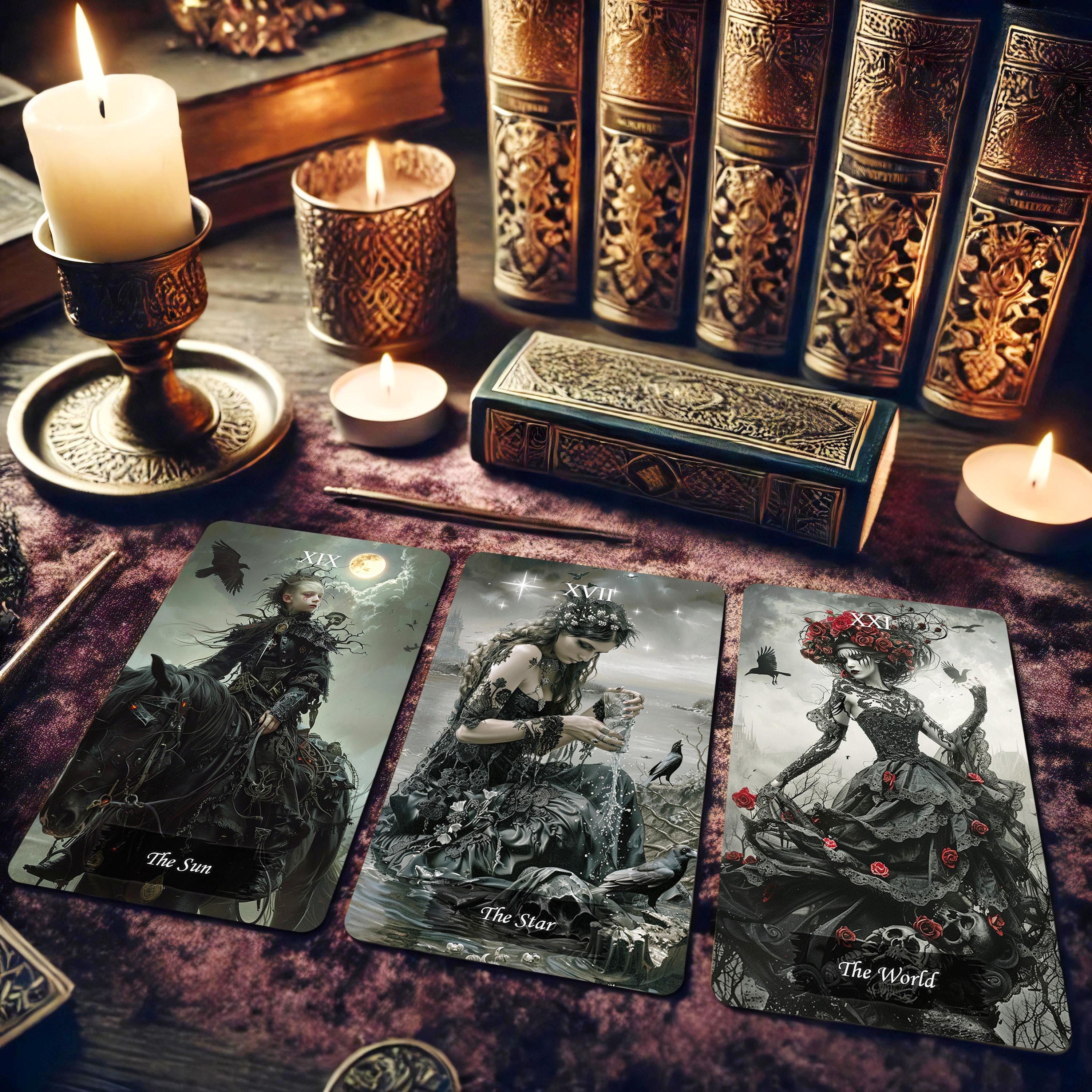 国内発送 Card Tarot Deck, Tarot Gothic Deck, With Deck Tarot 洋書