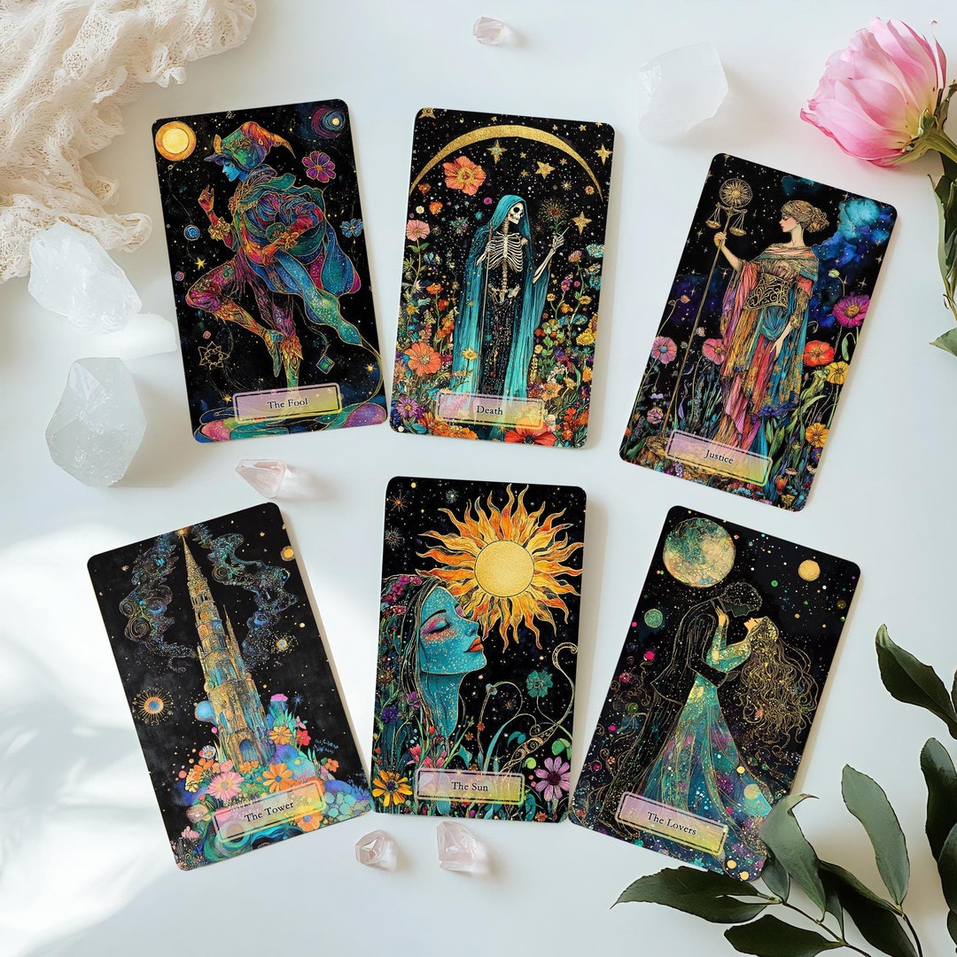 Purple Diamond Tarot Deck | ArizonaSmithHealing